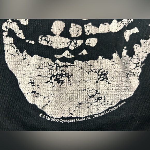 Misfits stretch cyclopian 2006 cinder block 2XL top punk - Picture 3 of 4